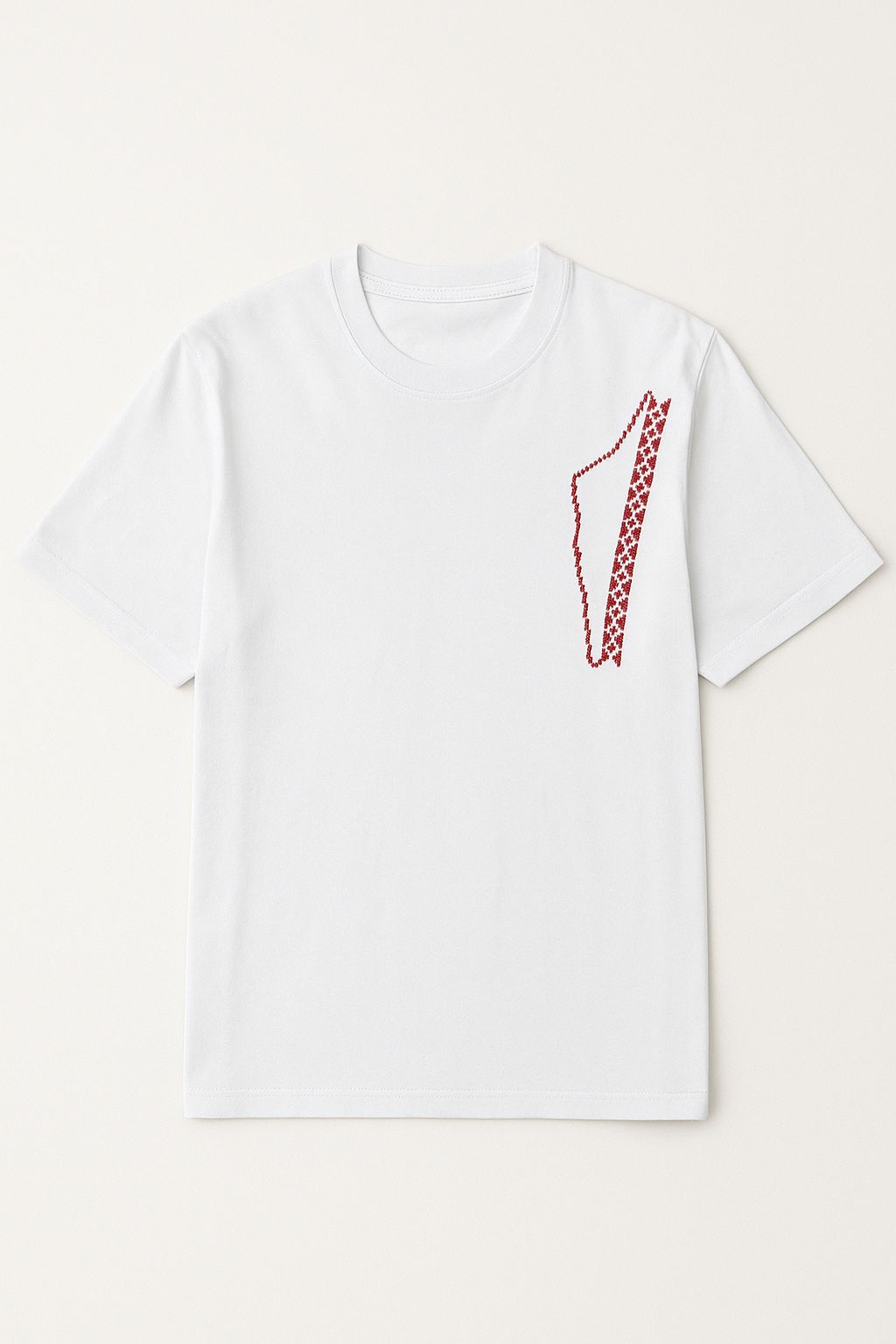 Blouse with Palestinian map pattern