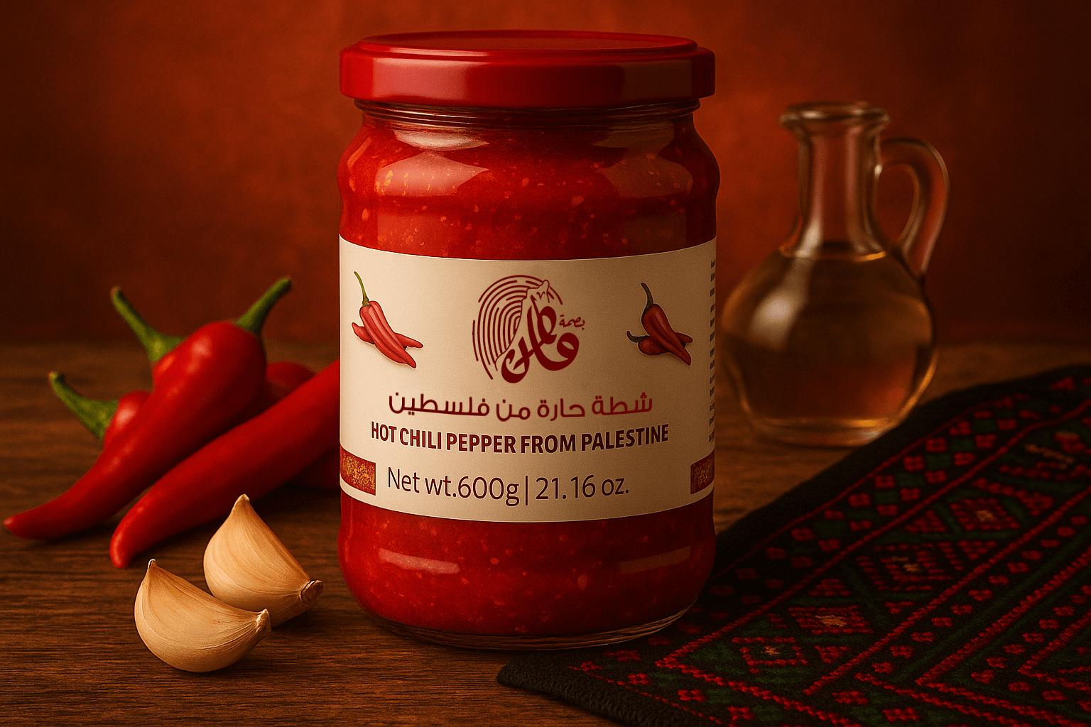600g Palestinian hot chili